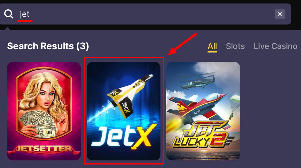 casinos with Jet X game